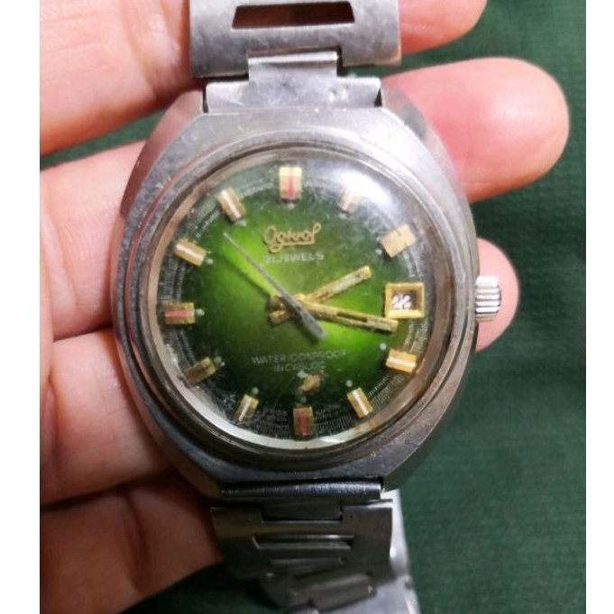 《舊好看》早期 瑞士機械錶 愛其華 老錶 古董錶 ogival 機械錶