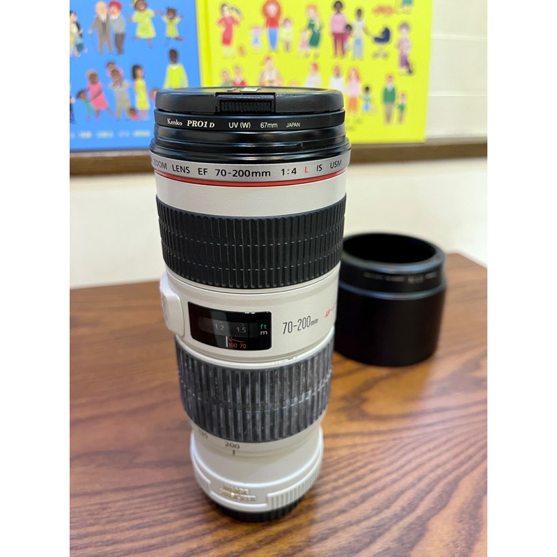 Canon鏡頭 70-200mm IS 小小白 恆定光圈 F4 附Kenko保護鏡（第一代小三元）