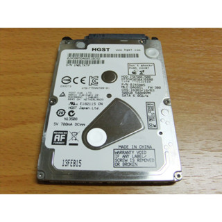 低時數 ~ HGST 昱科 Z5K500 / HTS545050A7E680 2.5吋 7mm薄型 500GB SATA