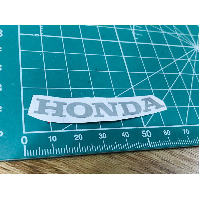 🌟  銀色 Honda 本田 迪奧 dio 飛馳 super dj1 面板前緣適用 獨立字 已上轉貼膜