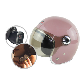 IminiDV X4 ninja KK 內建式 安全帽 行車記錄器 W鏡 銀箔 銀邊 3/4罩安全帽 附鏡片