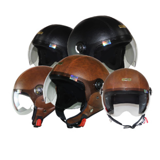 imini KK 皮革 飛行帽 gogoro同款 軟耳襯 皮質 3/4罩 半罩 飛行安全帽