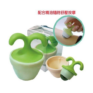 按摩器 小樹苗按摩器(鐵珠) 透明PVC盒包裝 禮贈品 禮之物語-居家生活館