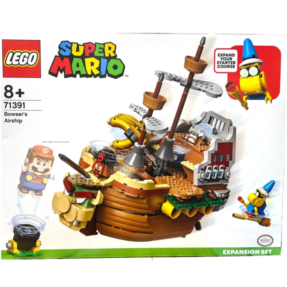 【現貨】 LEGO 71391 庫巴飛行船 超級瑪莉歐 馬力歐兄弟 任天堂 樂高 SUPER MARIO 擴充盒組 船