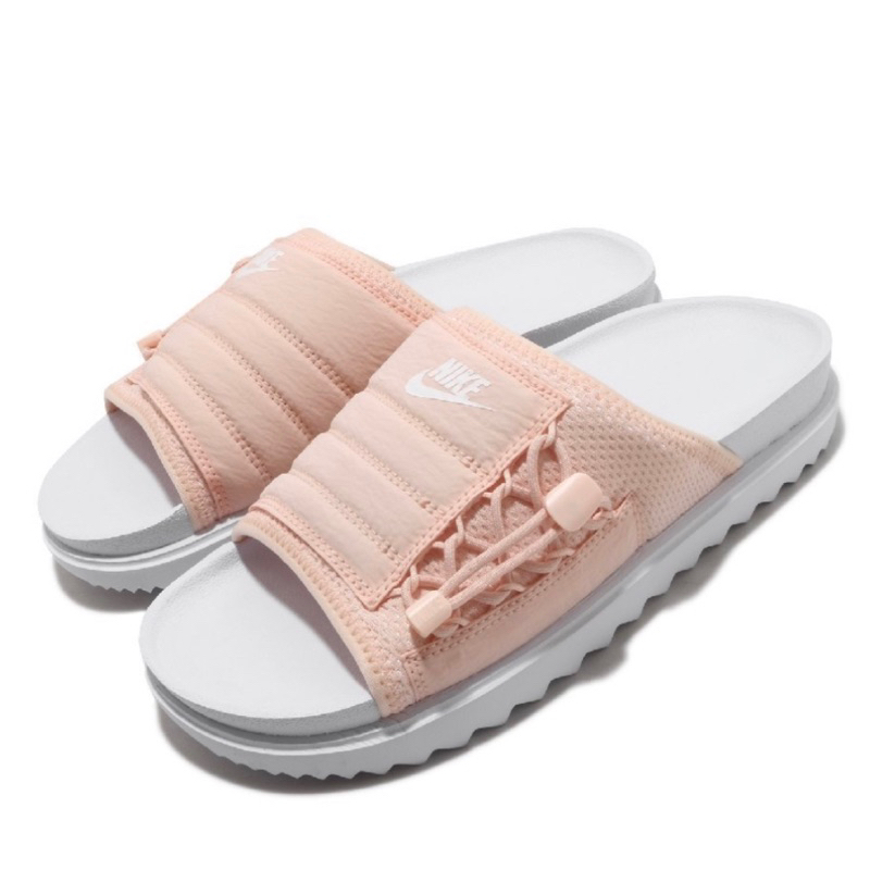 Nike W Asuna Slide 女 拖鞋 涼鞋 休閒拖鞋 透氣 白粉 CI8799-100