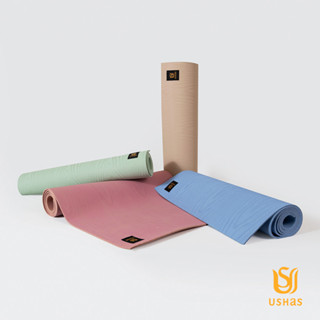 USHaS 瑜癒丨Advanced 進階瑜珈墊4mm(183x61cm)丨臺灣製丨 天然橡膠 止滑