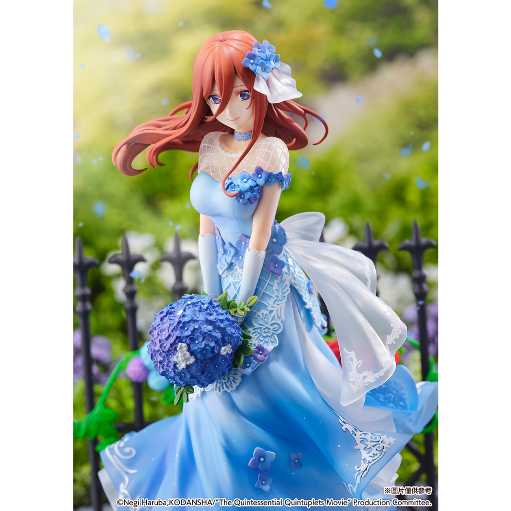 《$uper Toys》全新現貨 eStream 五等分的新娘 中野三玖 禮服 1/7 PVC Floral Dress