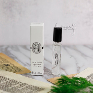 Diptyque 紙染之水 L'EAU PAPIER 中性淡香水 5mL 可噴式 全新 試管香水