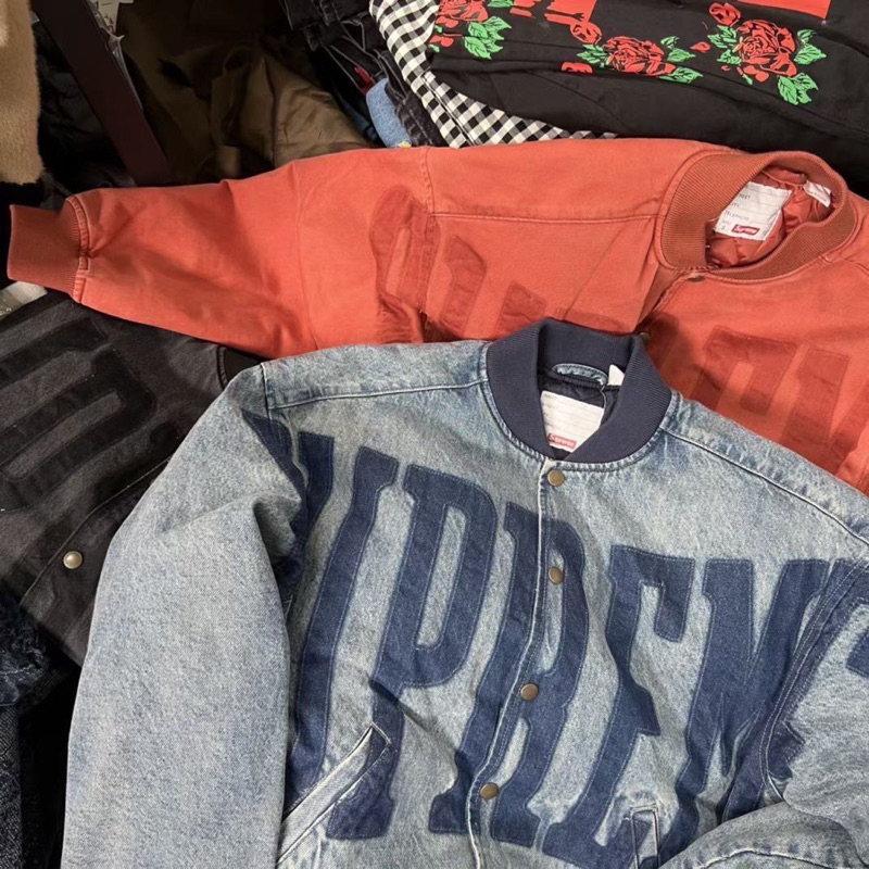 SALE／92%OFF】Washed Knockout Denim Varsity Jacket アウター | hh2.hu