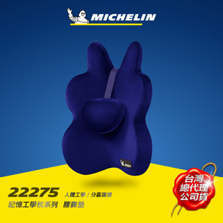 MICHELIN 米其林 記憶工學腰靠墊 頭等艙等級 德國BASF 車用 辦公 居家 久坐 可調高低 ML-22275