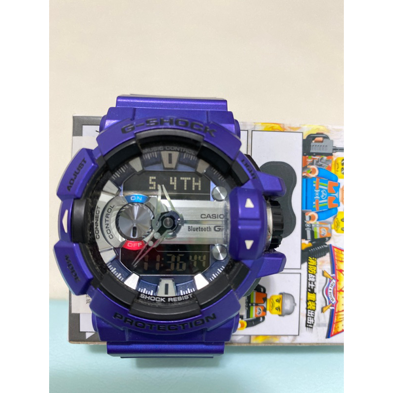 Casio G-SHOCK手錶 GBA-400 紫色