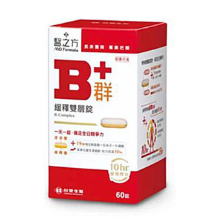 Dr's Formula 臺塑生醫 醫之方 緩釋B群雙層錠(60錠)【小三美日】空運禁送 DS003156