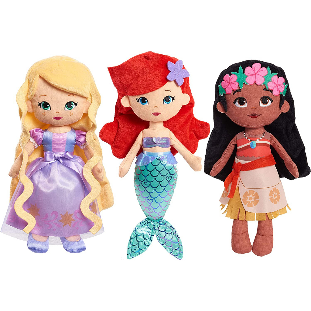 HappyHour:預購*美國購回 迪士尼 小美人魚 Ariel 長髮公主 樂珮  MOANA 海洋奇緣 娃娃 玩偶