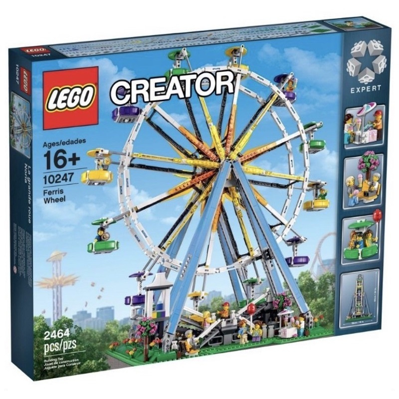 【Lego777】全新 絕版 Lego 10247 摩天輪 	Ferris Wheel 街景 建築 樂高
