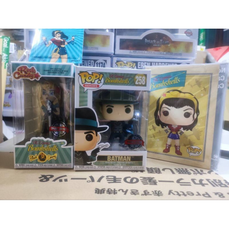 FUNKO POP 正版 258 蝙蝠俠 DC 寶箱 神力女超人