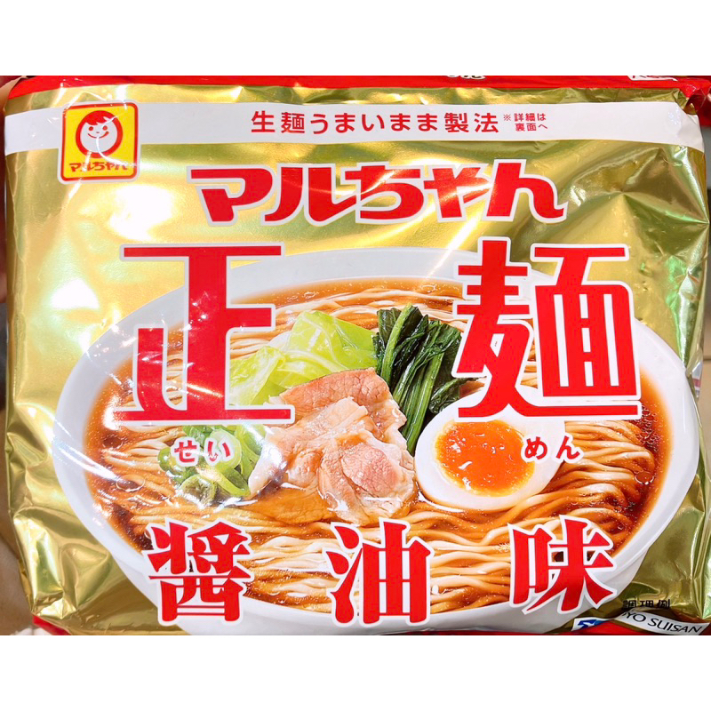 【亞菈小舖】日本零食 東洋5入正麵 醬油風味 525g【優】