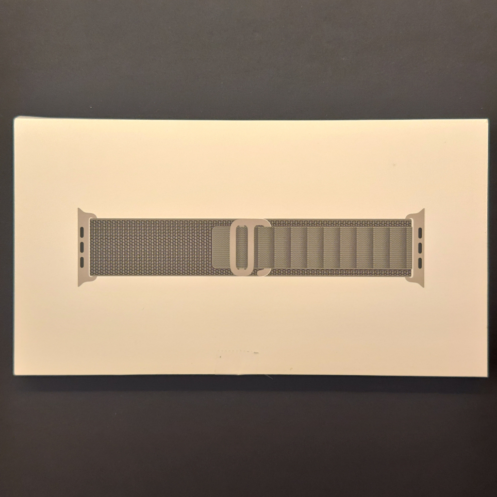原廠 Apple Watch Ultra 49mm M 綠色高山錶帶