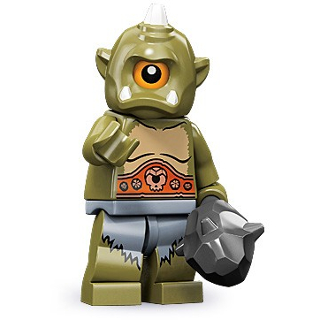 「翻滾樂高」LEGO 71000 抽抽樂系列9代 獨眼巨人 Cyclops 全新已拆未組