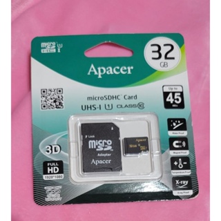 宇瞻 Apacer microSDXC Card UHS-l CLASS10 32GB 記憶卡