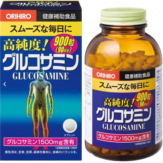 benice [現貨開立發票]✈日本㊣㊣]ORIHIRO高純度 葡萄糖胺 900錠