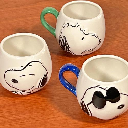 日本正版 立體浮雕 陶瓷馬克杯 snoopy 史努比 陶瓷杯 咖啡杯 果汁杯 牛奶杯 早餐杯 麥片杯