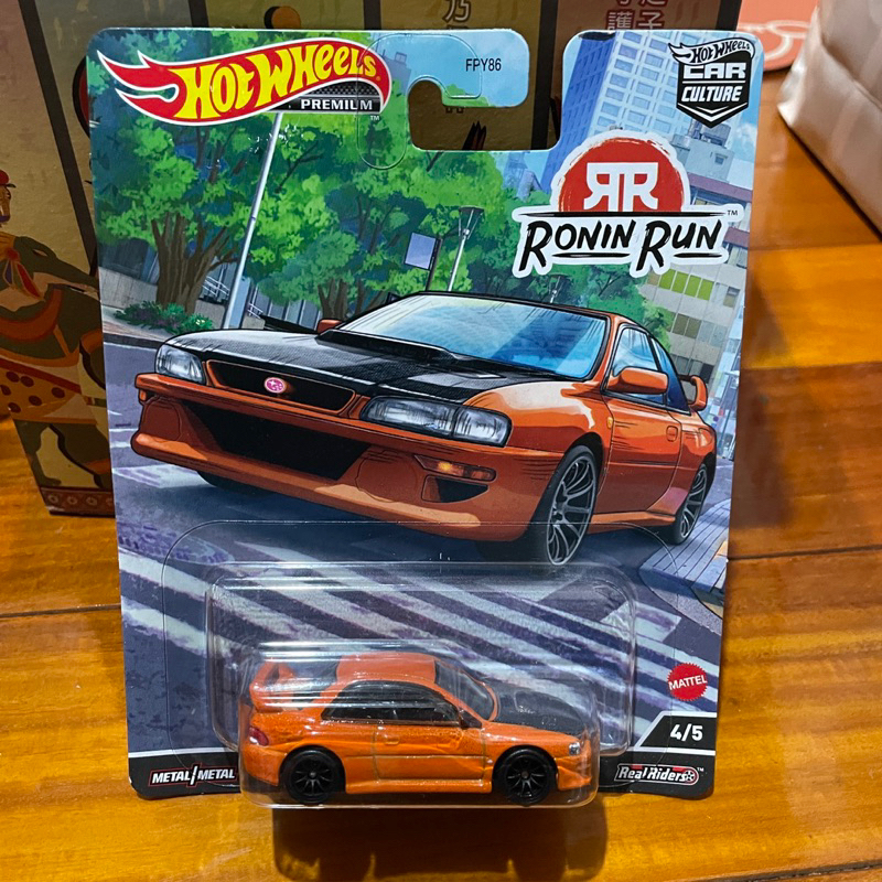 Hot Wheels 風火輪小汽車 Subaru 速霸陸 Impreza 硬皮鯊 汽車文化 Ronin Run