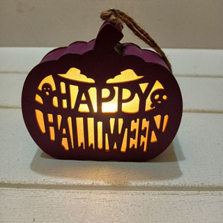 全新 現貨 萬聖節 HAPPY HALLOWEEN 南瓜 燈籠 擺飾 吊飾 南瓜燈 手提燈籠 吊燈 小夜燈 小燈 露營