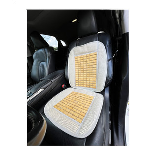 CAR WAY竹片花邊L型座墊 麻將坐墊