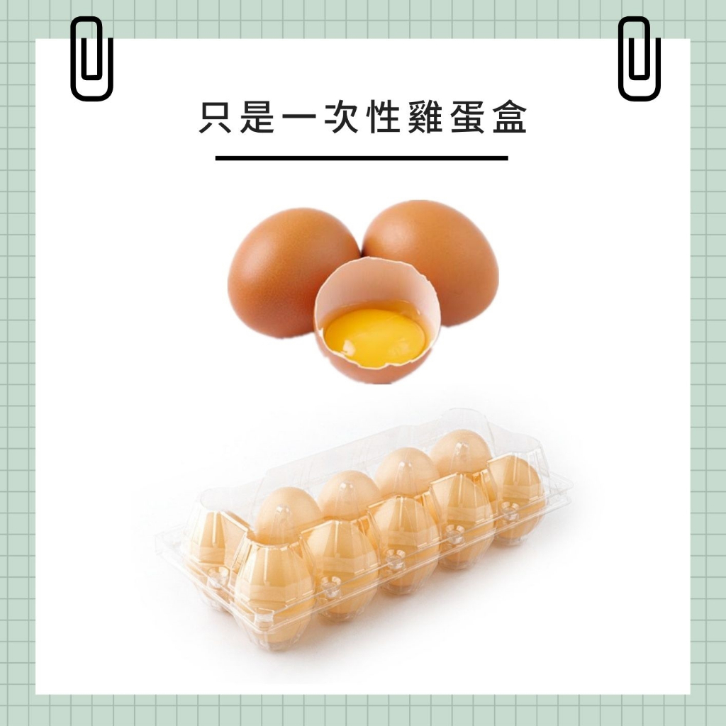 〔台灣出貨-滿額免運〕雞蛋盒蛋托塑膠一次性包裝盒 雞蛋 一次性雞蛋盒