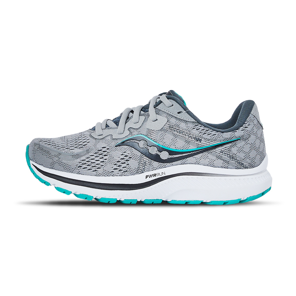 Saucony W OMNI 20 女鞋 灰色 輕量 緩震 運動 透氣 休閒 支撐 慢跑鞋 S1068220