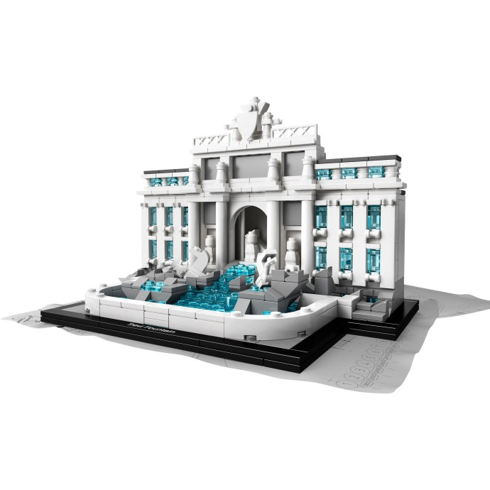 盒損無盒出貨 LEGO 樂高 21020 Architecture 建築系列 特萊維噴泉 Trevi Fountain