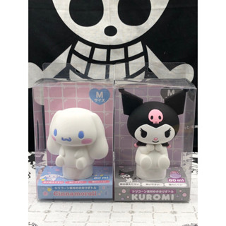 正版 Sanrio 大耳狗 庫洛米 造型掀蓋矽膠空瓶M CN 塑膠瓶 文具