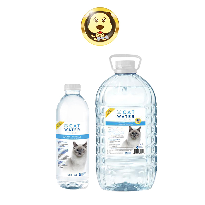 CAT WATER促泌康喵喝水弱酸性泌尿道保健 貓咪專用飲用水 貓喝水 促泌康水500ML送ciao或三星餐包【三個寶】