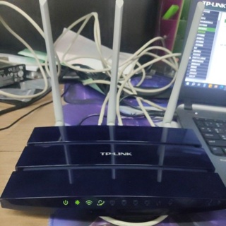 二手TP-Link wr1043nd wifi 有線1G usb 印表機網路分享器 5port ap hub 網路硬碟