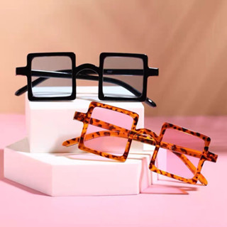 Yi’s store💋韓版兒童時尚正方框墨鏡 檢驗合格 太陽眼鏡 小朋友 可愛 親子 童款 大童 小童 嬰幼童配
