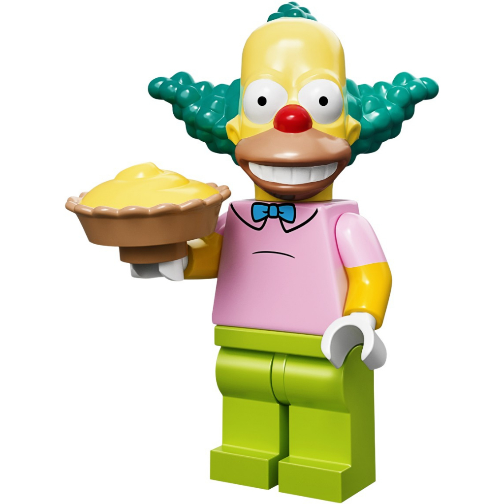 「翻滾樂高」LEGO 71005 抽抽樂辛普森一代 Krusty the Clown 全新已拆未組