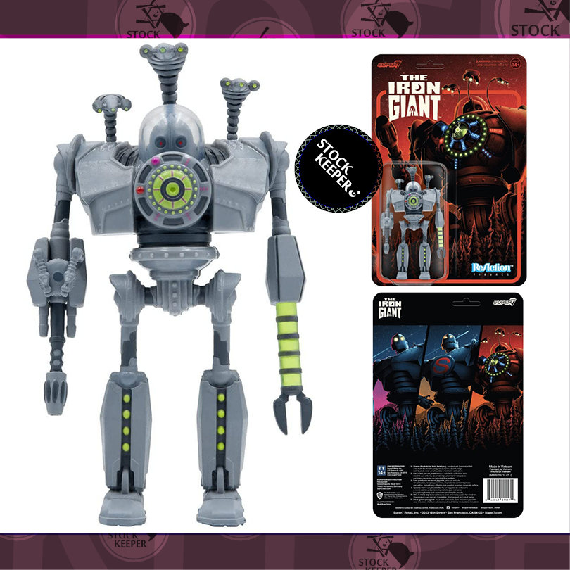 ◀倉庫掌門人▶SUPER7 Iron Giant 動畫 鐵巨人 攻擊形態 Attack 美系吊卡