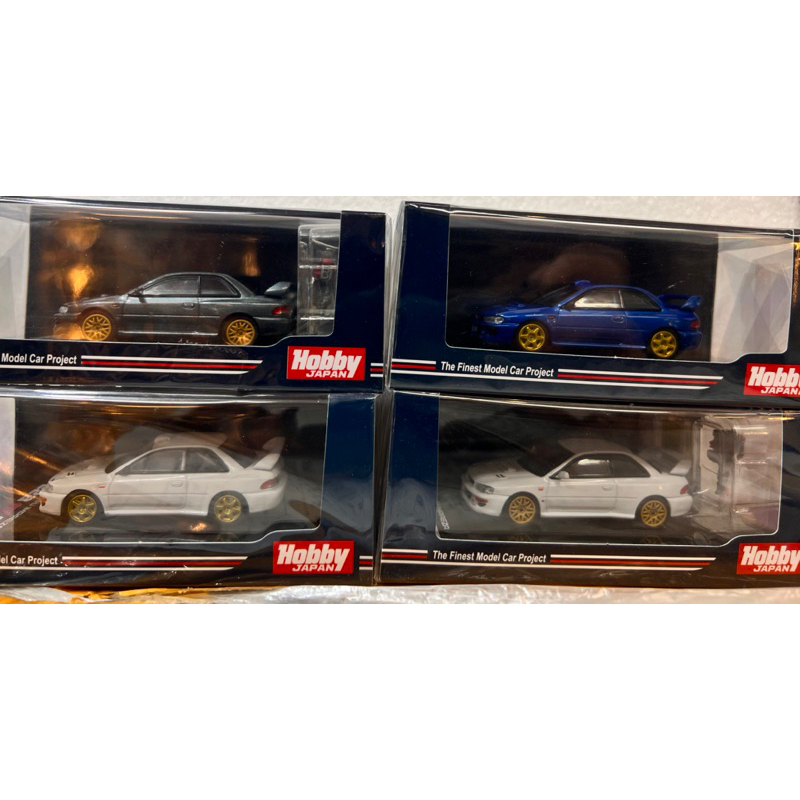 =天星王號= Hobby JAPAN 1/64 SUBARU IMPREZA 22B STi GC8改 合金模型車