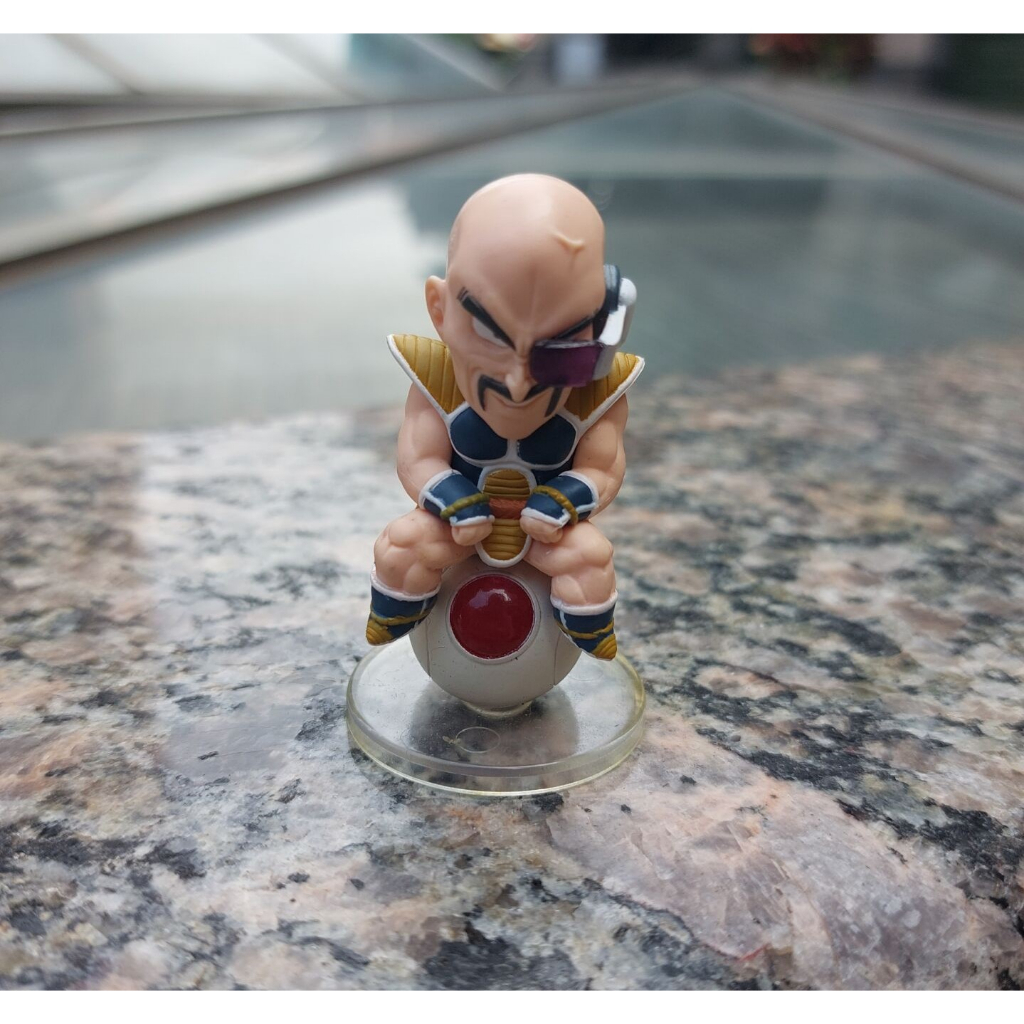 CSJ2櫃 ： 現狀品 ： NAPPA 拿帕 七龍珠Z DRAGON BALL Z 坐珠 賽亞人襲來篇