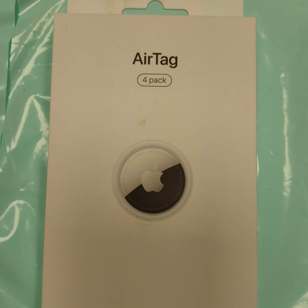 全新蘋果Apple AirTag 4 PACK(四入組 MX542FE/A) 原廠藍牙防丟器 追蹤器 MX532FE/A