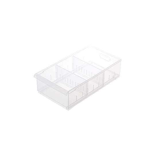 聯府 LF1002 Fine隔板整理盒 附輪  開放式整理架 冰箱廚房  台灣製
