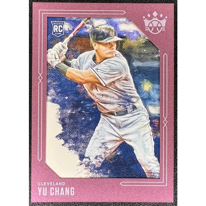 MLB 球員卡 美國職棒 張育成 2020 Diamond Kings Purple Frame RC 新人 平行卡