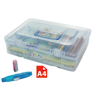 手提收納箱 佳斯捷 3250 A4芭比 物品盒 臺灣製 可超取