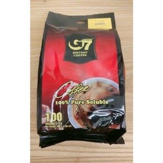 G7黑咖啡 100入 中原咖啡 越南咖啡 G7咖啡
