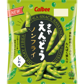 【卡樂比】日本零食 Calbee 卡路比豌豆餅(61g)