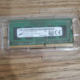美光 4GB DDR4 3200 筆電用記憶體
