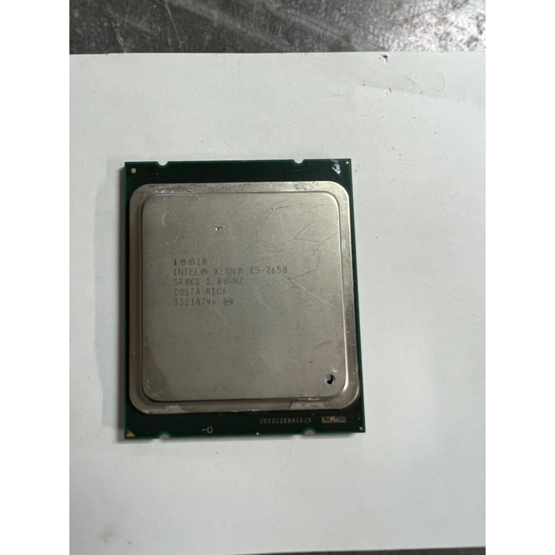 INTEL CPU E5-2650~E5-2670正式版處理器（E5-2650$200)二手良品 $200