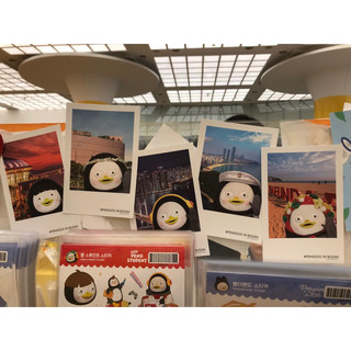 韓國EBS人氣企鵝 Pengsoo 明信片五件套