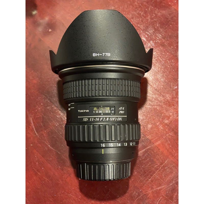 [Nikon] Tokina AT-X 116 11-16mm F2.8 變焦鏡，二手。