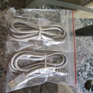 騰緯2.4A快速傳輸充電線 Micro(銀) 安卓傳輸線